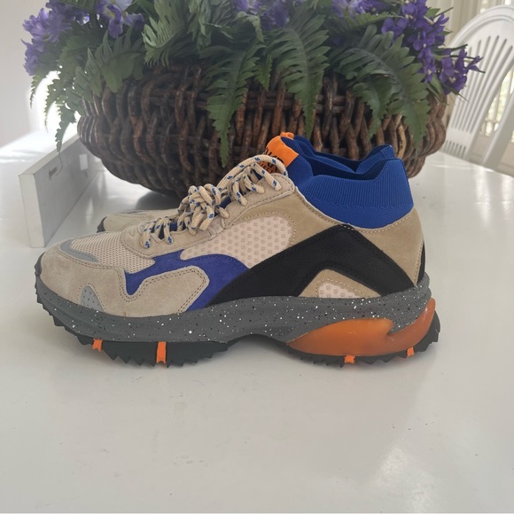 SNKR Project Crosby Sand/ Blue black suede 11 US NEW - Picture 1 of 15